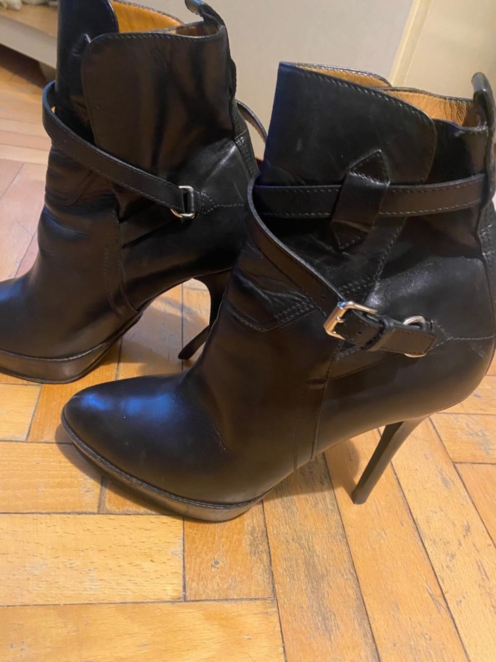 Ralph lauren heeled boots